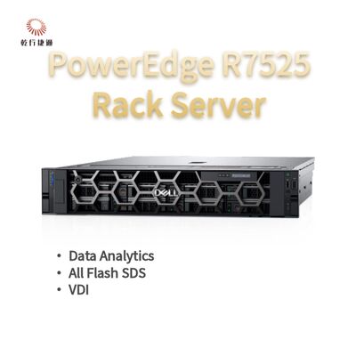 Il server rack 2U Dell PowerEdge R7525 offre prestazioni potenti e configurazioni flessibili