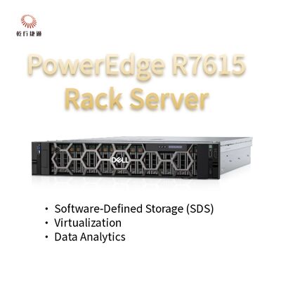 Server Rack Dell PowerEdge R7615 2U con 128 Core, server di storage personalizzato, server a 2 vie