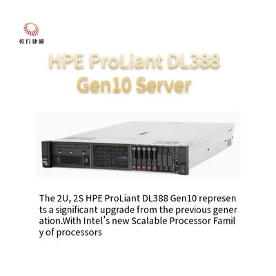 Server rack HPE DL388 Gen10 a prova di futuro per l'IT aziendale