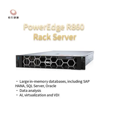 Server Rack PowerEdge R860 Intel Xeon Processore Fornitore Server Rack 2u