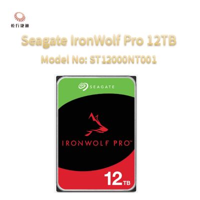 Seagate IronWolf Pro 12TB Numero modello: ST12000NT001
