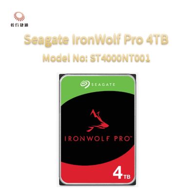 Seagate Ironwolf Pro 4TB Numero modello: ST4000NT001