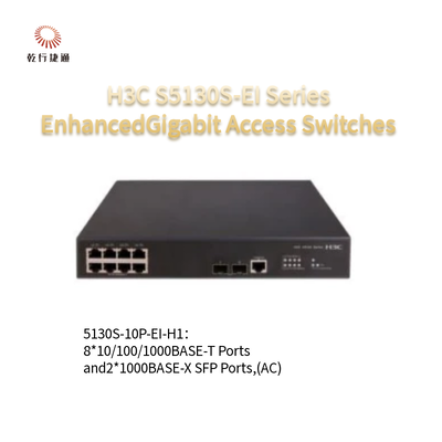 H3C S5130S-EI Serie S5130S-10P-EI-H1 Interruttori di accesso Gigabit migliorati