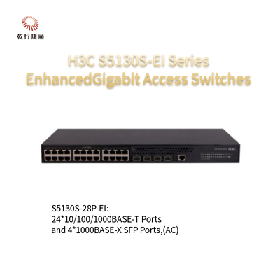 H3C S5130S-EI Serie S5130S-28P-EI-H1 Interruttori di accesso Gigabit migliorati
