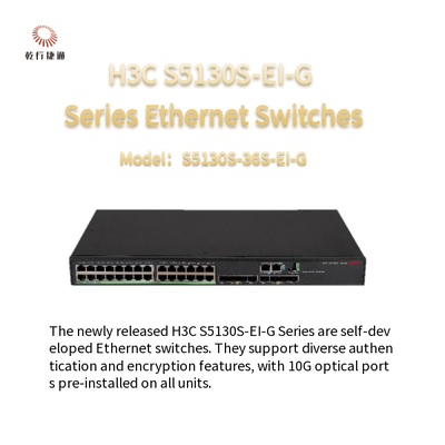 H3C S5130S-EI-G Serie S5130S-36S-EI-G Switch Ethernet ad alte prestazioni