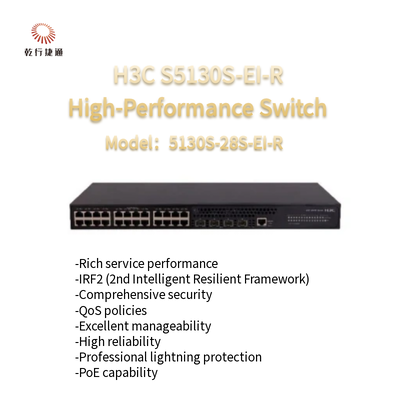 H3C S5130S-EI-R 5130S-28S-EI-R Switch Gigabit Ethernet ad alte prestazioni di nuova generazione