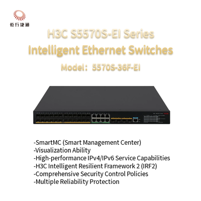 H3C S5570S-EI Series 5570S-36F-EI  High Performance  Intelligent Ethernet  Switches