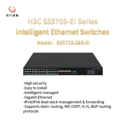 H3C S5570S-EI Serie S5570S-28S-EI High Performance Intelligent Ethernet Switches