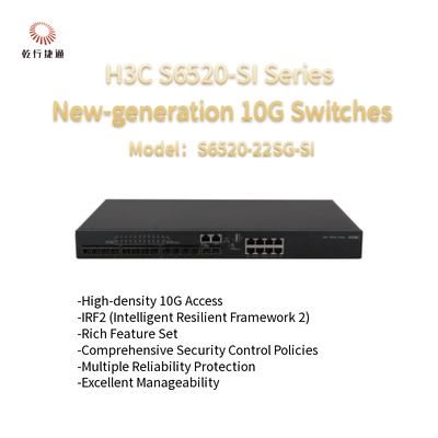 H3C S6520-SI Serie S6520-22SG-SI Switch 10G di nuova generazione