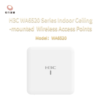 Punti di accesso wireless Wi-Fi 6 (802.11ax) montati al soffitto all'interno della serie H3C WA6520