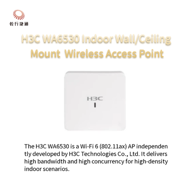 H3C WA6530 Punto di accesso wireless Wi-Fi 6 (802.11ax) montato a parete/tetto interno