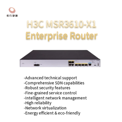 Router della serie H3C MSR3600 MSR3610-G-X3, MSR3610-X1, MSR3640-X1-HI, MSR3640-X1, MSR3620-X1
