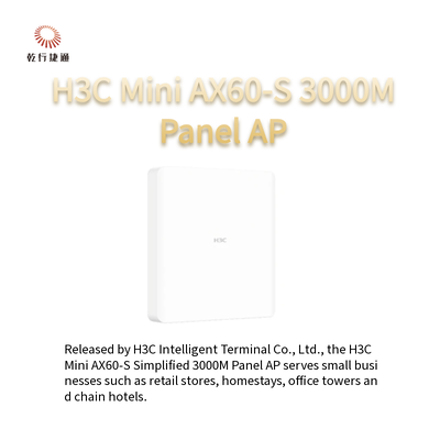 H3C Mini AX60-S Semplificato, 3000M Wall Panel AP