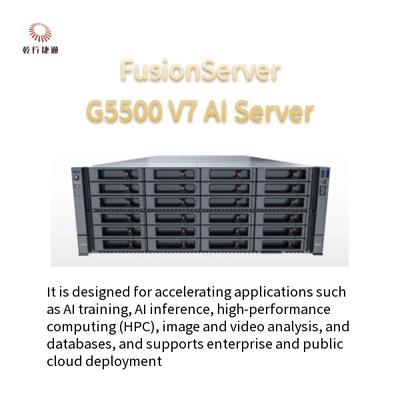 FusionServer G5500 V7 4U AI server 2 x 4th/5th Gen Intel® Xeon® processori scalabili