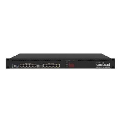 RB3011UiAS-RM 1GB RAM Datacom Switches PoE fuori sul CPU 2x1.4GHz del porto 10