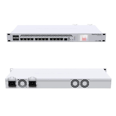 EM di 8GB DI RAM Rackmount CCR1036 12G 4S del router del centro della nuvola di 1U Mikrotik