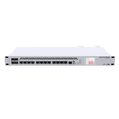 EM di 8GB DI RAM Rackmount CCR1036 12G 4S del router del centro della nuvola di 1U Mikrotik