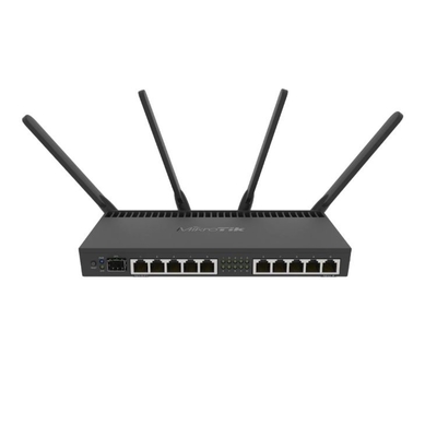 Router Rb4011 del CPU Mikrotik del centro 1.4Ghz del quadrato di SFP+ 10Gbps MikroTik RB4011
