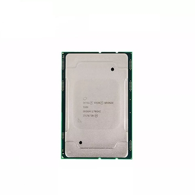 Xeon bronza 3104 1,7 il centro 8.25M Cache dell'unità di elaborazione 6 del CPU del gigahertz INTEL