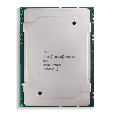 il centro bronzeo del gigahertz 8 dell'unità di elaborazione 1,70 di 11M Cache Intel Xeon 3106