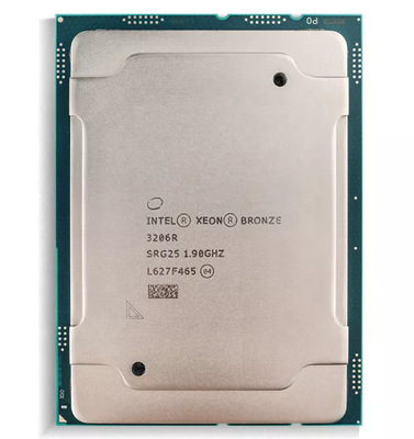 11M 1,9 CPU bronzeo del server del centro 3206R 8 di Intel Xeon dell'unità di elaborazione del CPU del gigahertz INTEL