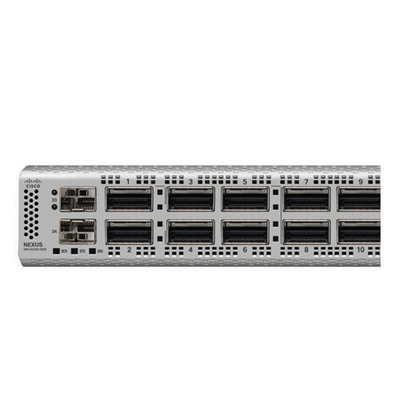 N9K-C9332D-GX2B Cisco 10 gigabit Ethernet Switch Con 32p 400/100-Gbps QSFP-DD Ports E 2p 1/10 SFP + Ports