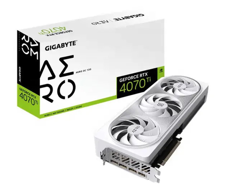 rand Nuovo NVIDIA GeForce RTX 4070 TIAERO OC 12G GPU Desktop PCI Express Interfaccia HD DP DisplayPort Uscita 8GB Video Memo