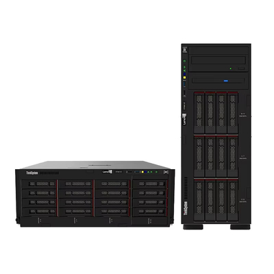 Lenovo ST650V2 server GPU di deep learning 4310*2/64G/2*480G+4*8T/R530-8i