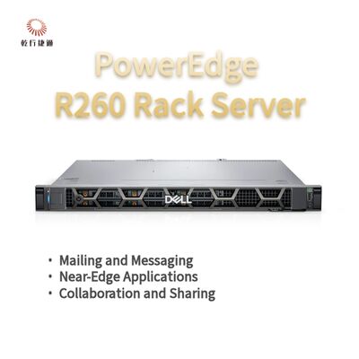 Server di storage rack Dell PowerEdge R260, server di storage dati, server di storage personalizzato