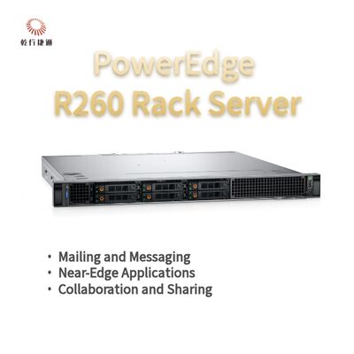 Server di storage rack Dell PowerEdge R260, server di storage dati, server di storage personalizzato