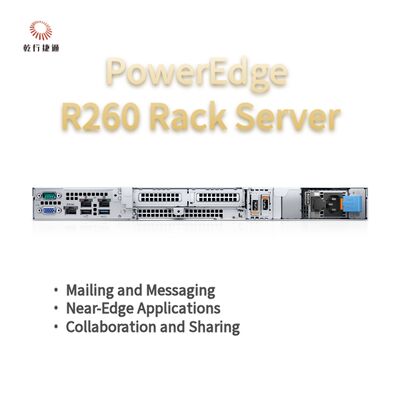 Server di storage rack Dell PowerEdge R260, server di storage dati, server di storage personalizzato