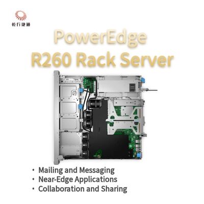 Server di storage rack Dell PowerEdge R260, server di storage dati, server di storage personalizzato