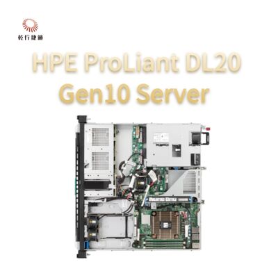 HPE ProLiant DL20 Gen10 Server Compatto versatile per le aziende della catena al dettaglio, server 2 way, server di archiviazione dati
