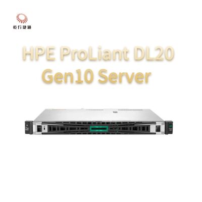 HPE ProLiant DL20 Gen10 Server Compatto versatile per le aziende della catena al dettaglio, server 2 way, server di archiviazione dati