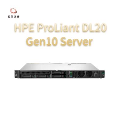 HPE ProLiant DL20 Gen10 Server Compatto versatile per le aziende della catena al dettaglio, server 2 way, server di archiviazione dati