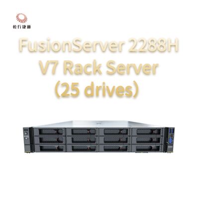 FusionServer 2288H V7 Rack Server ((25 unità) prestazioni robuste, alta affidabilità e sicurezza, risparmio energetico efficiente e O&M intelligente