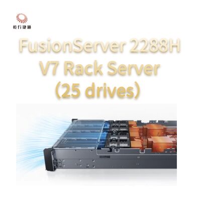 FusionServer 2288H V7 Rack Server ((25 unità) prestazioni robuste, alta affidabilità e sicurezza, risparmio energetico efficiente e O&M intelligente