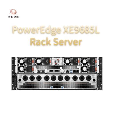 Server Rack PowerEdge XE9685L Inferenza AI ad alte prestazioni e messa a punto di modelli, sistema di storage flash, server con CPU Xeon