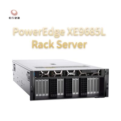 Server Rack PowerEdge XE9685L Inferenza AI ad alte prestazioni e messa a punto di modelli, sistema di storage flash, server con CPU Xeon