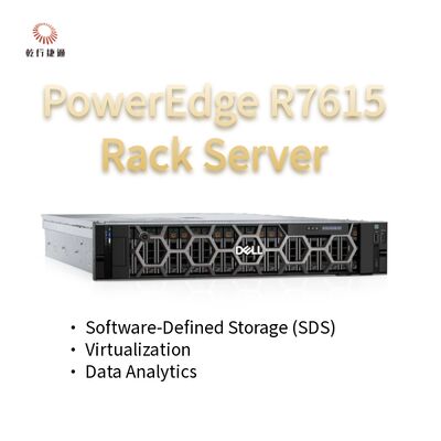 Server Rack Dell PowerEdge R7615 2U con 128 Core, server di storage personalizzato, server a 2 vie