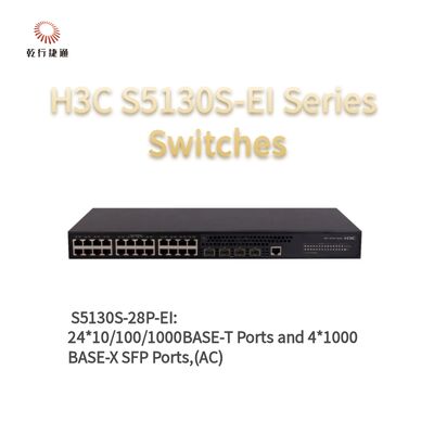 Switch di accesso Gigabit potenziati serie H3C S5130S-28P-EI