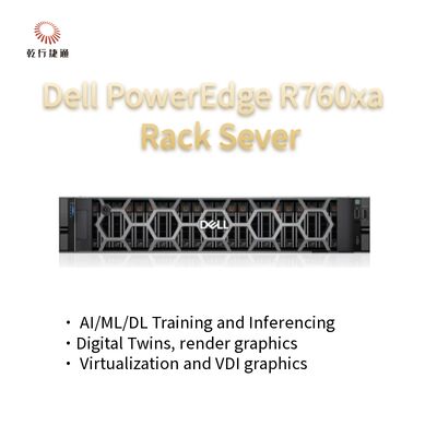 Server ad alte prestazioni per carichi di lavoro pesanti PowerEdge R760xa Rack Server System in stock