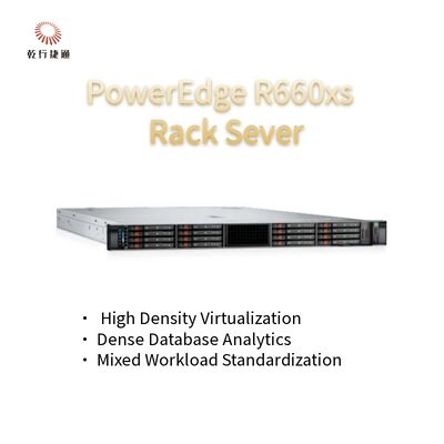 Server fornitore per piccole imprese Dell PowerEdge R660xs server rack 1U, a due socket