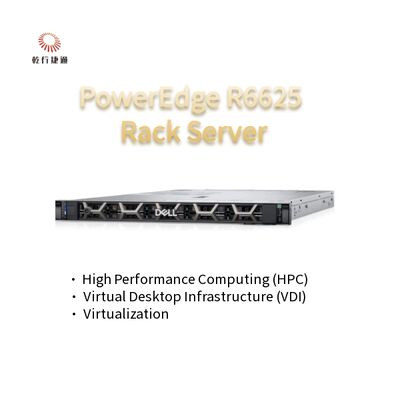 Poweredge  R6625 1u dual-socket rack server two AMD EPYC 4th Generation 9004 Series