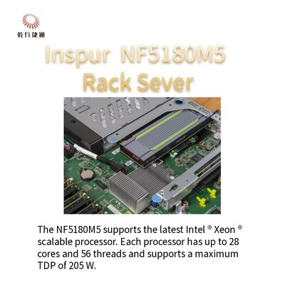 Inspur NF5180M5 una densità senza cuciture di calcolo del server di stoccaggio di scaffale 1U