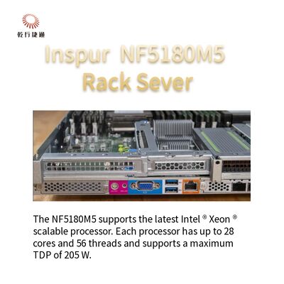 Inspur NF5180M5 una densità senza cuciture di calcolo del server di stoccaggio di scaffale 1U