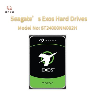 Seagate Exos Enterprise Hard Drives EXOS 24TB Model No: ST24000NM002H