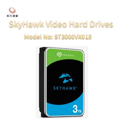 Seagate SkyHawk Video Hard Drives Model No: ST3000VX015
