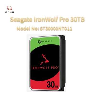 Seagate IronWolf Pro 30TB Numero modello: ST30000NT011