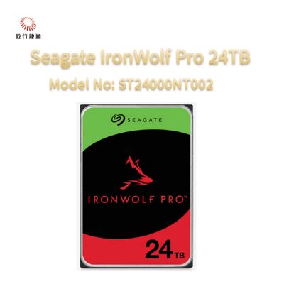Seagate IronWolf Pro 24TB Numero modello: ST24000NT002